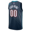 Dres Oklahoma City Thunder Prilagođeni Nike 2025-26 City Edition Crno Swingman